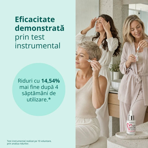 Serum Ultralift cu peptide și acid hialuronic, 30 ml