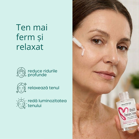 Ultra-lifting szérum peptidekkel és hialuronsavval, 30 ml