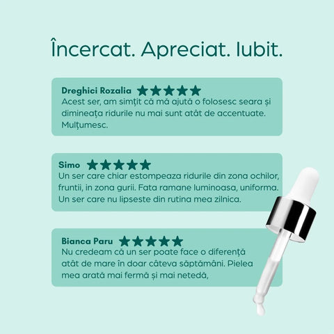 Ultra-lifting szérum peptidekkel és hialuronsavval, 30 ml