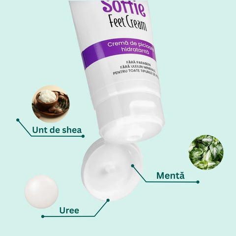 Softie Hidratáló lábkrém, 100 ml