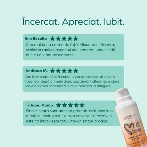 TetraSkin 2.0 Négyfázisú arckrém, 50 ml