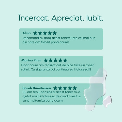 B3 kiegyensúlyozó arctoner aloe verával és niacinamiddal, 200 ml